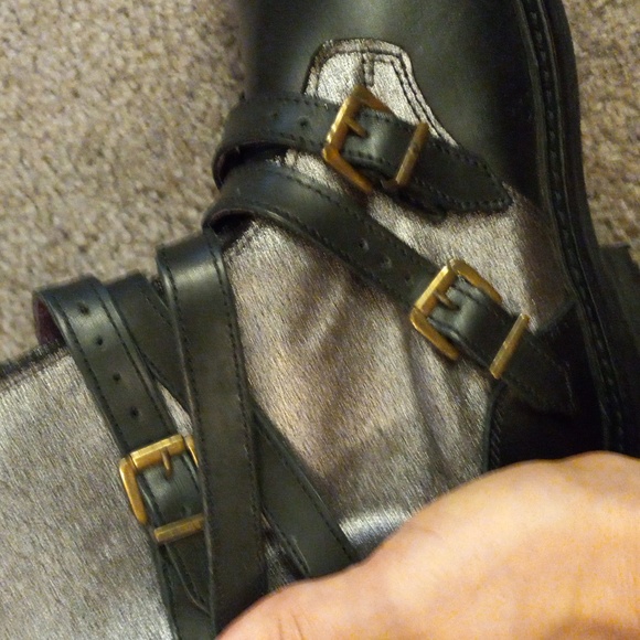 Likenew buckle Irregular Choice boots, size 36, size 5.5 -ish US - Picture 8 of 11